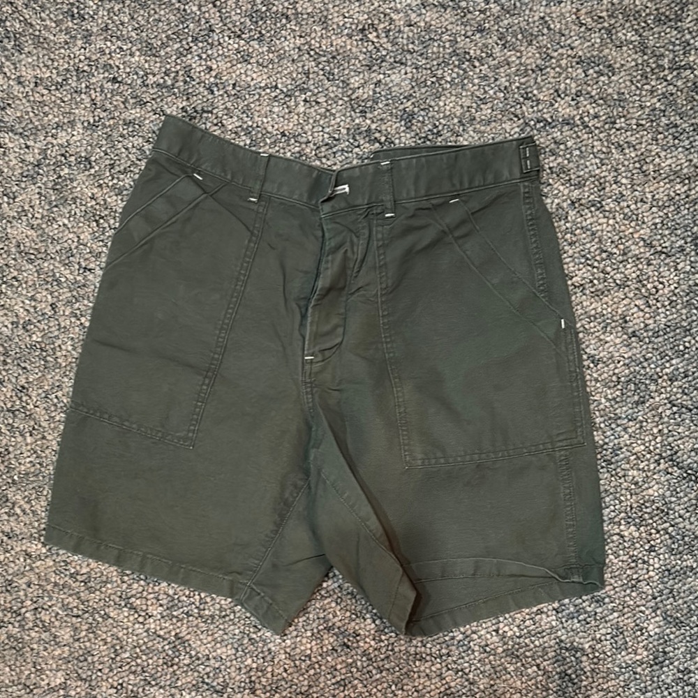 J. Crew Olive Green Men’s Utility Shorts